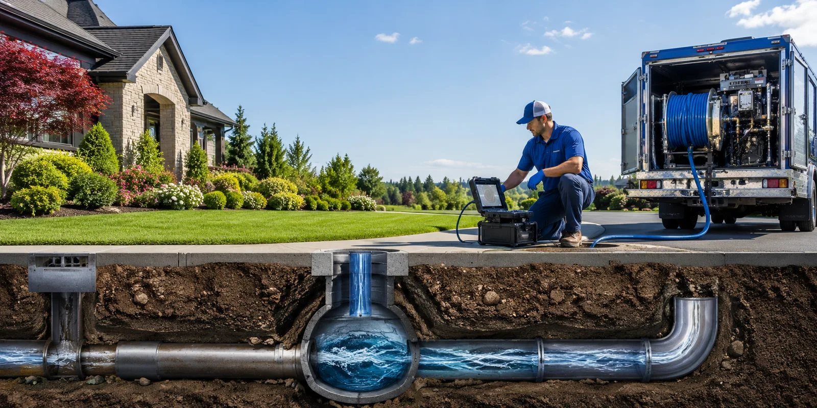 Drainage restoration information for Huddleston, VA